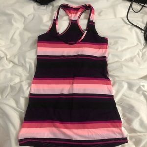 Lululemon racer back tank top size 4